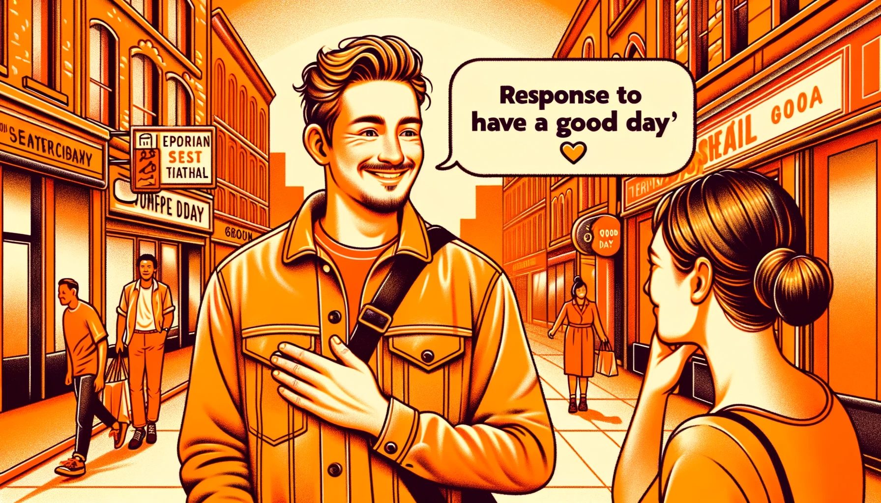 Response To Have A Good Day