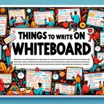 things to write on whiteboard