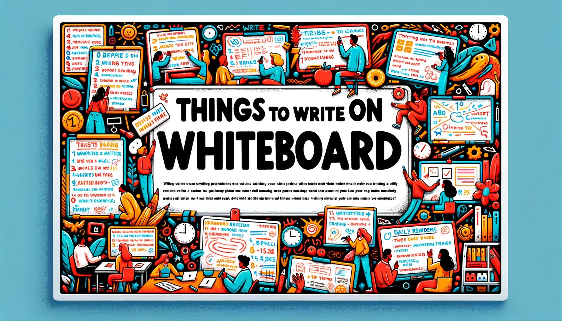 things to write on whiteboard