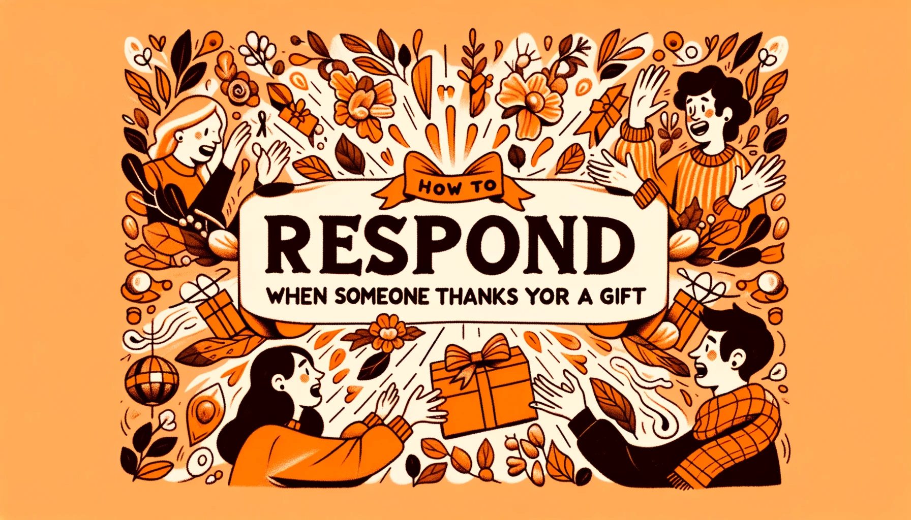 How To Respond When Someone Thanks You For A Gift?