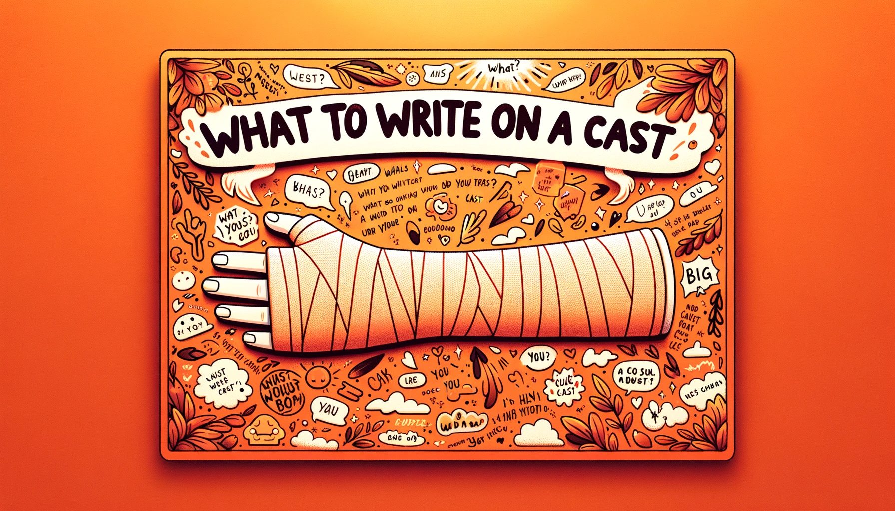 80-funny-and-inspiring-things-to-write-on-a-cast-read-fab