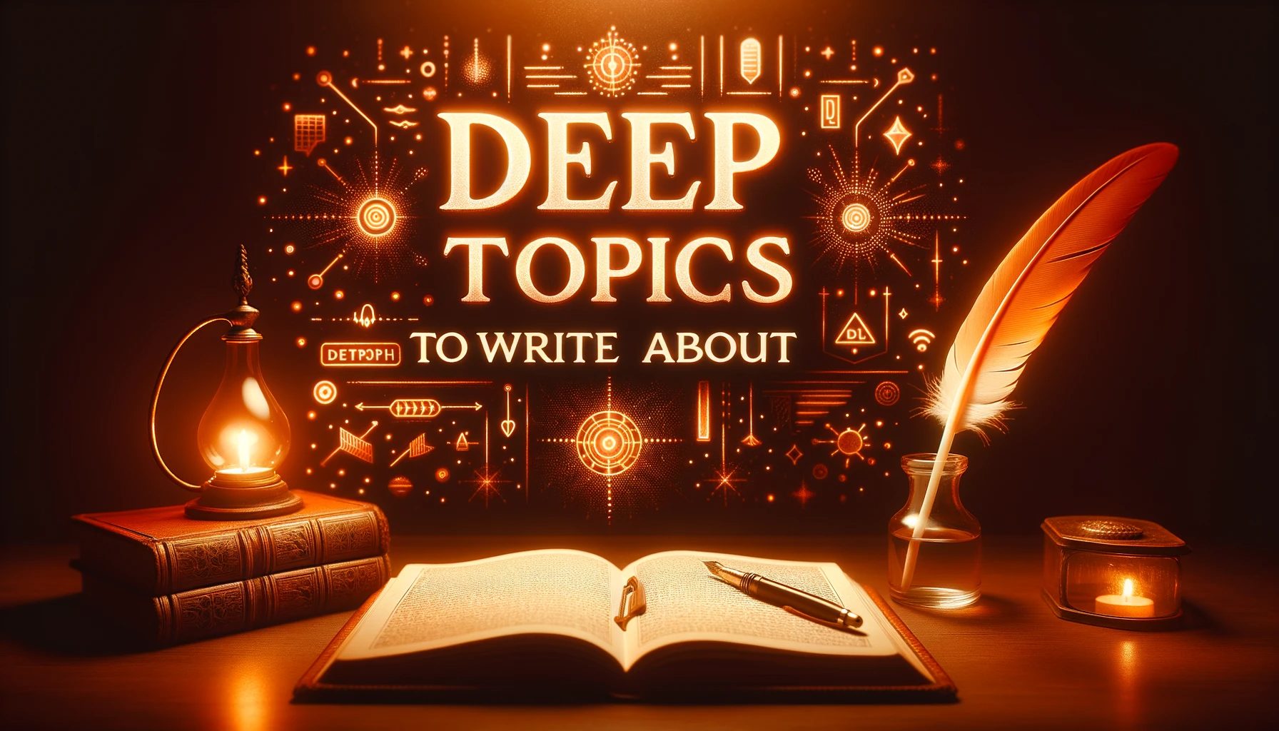 Deep Topics to Write About