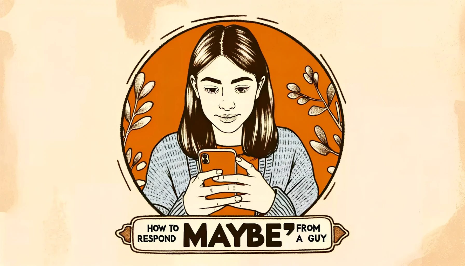 How To Respond To Maybe From A Guy?