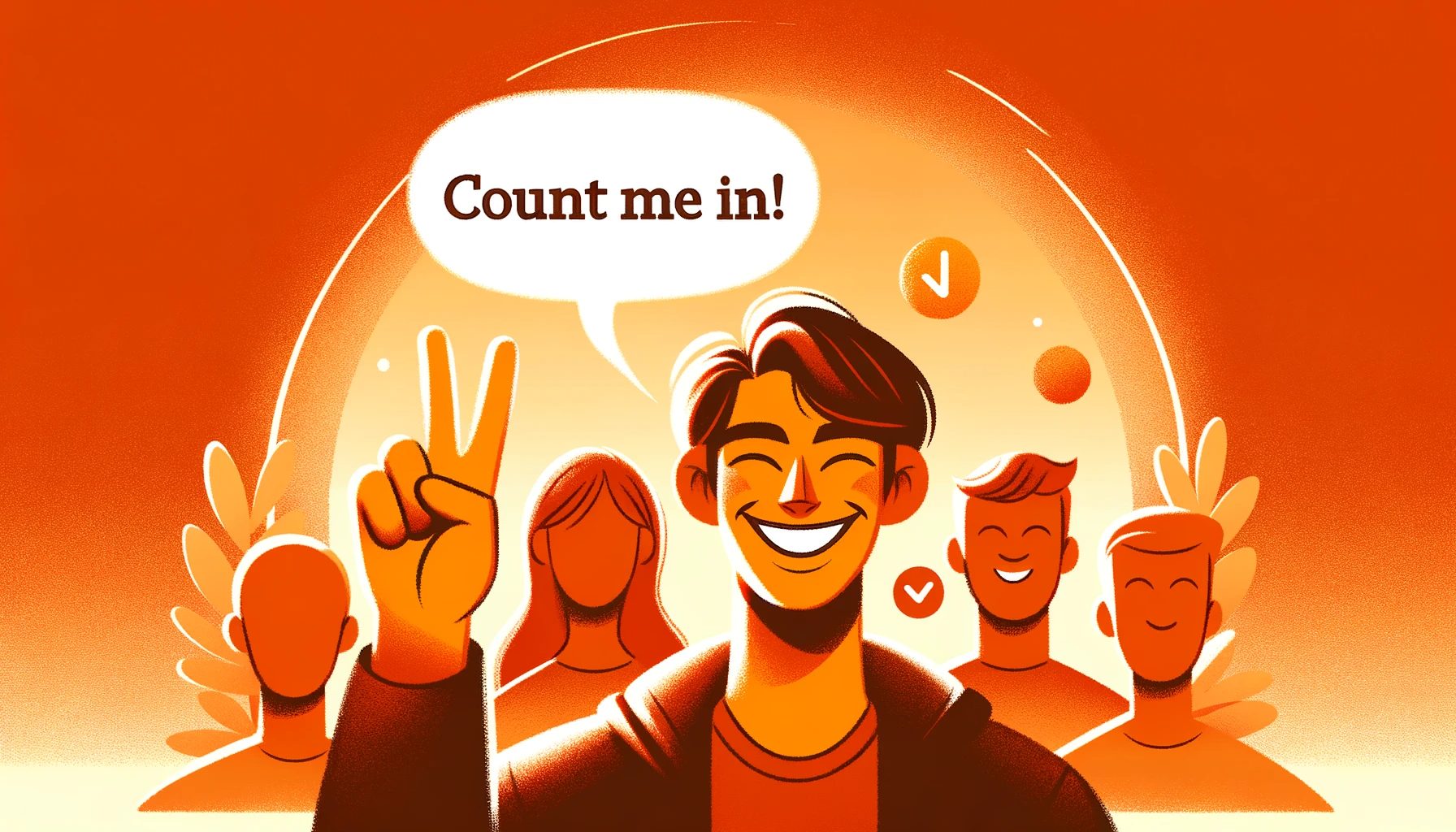 Ways To Say Count Me In