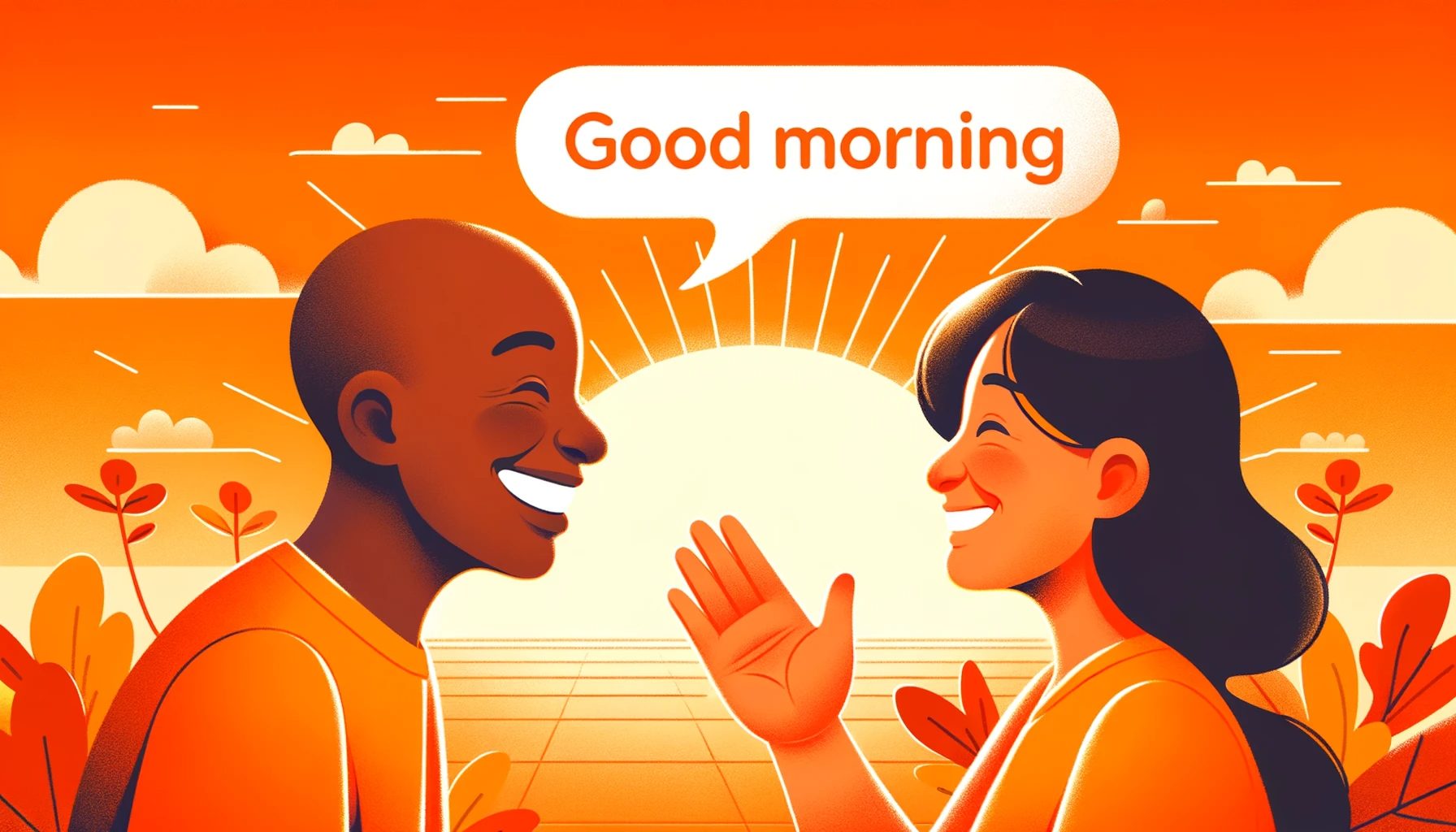 When Someone Says Good Morning What Do You Say Back?