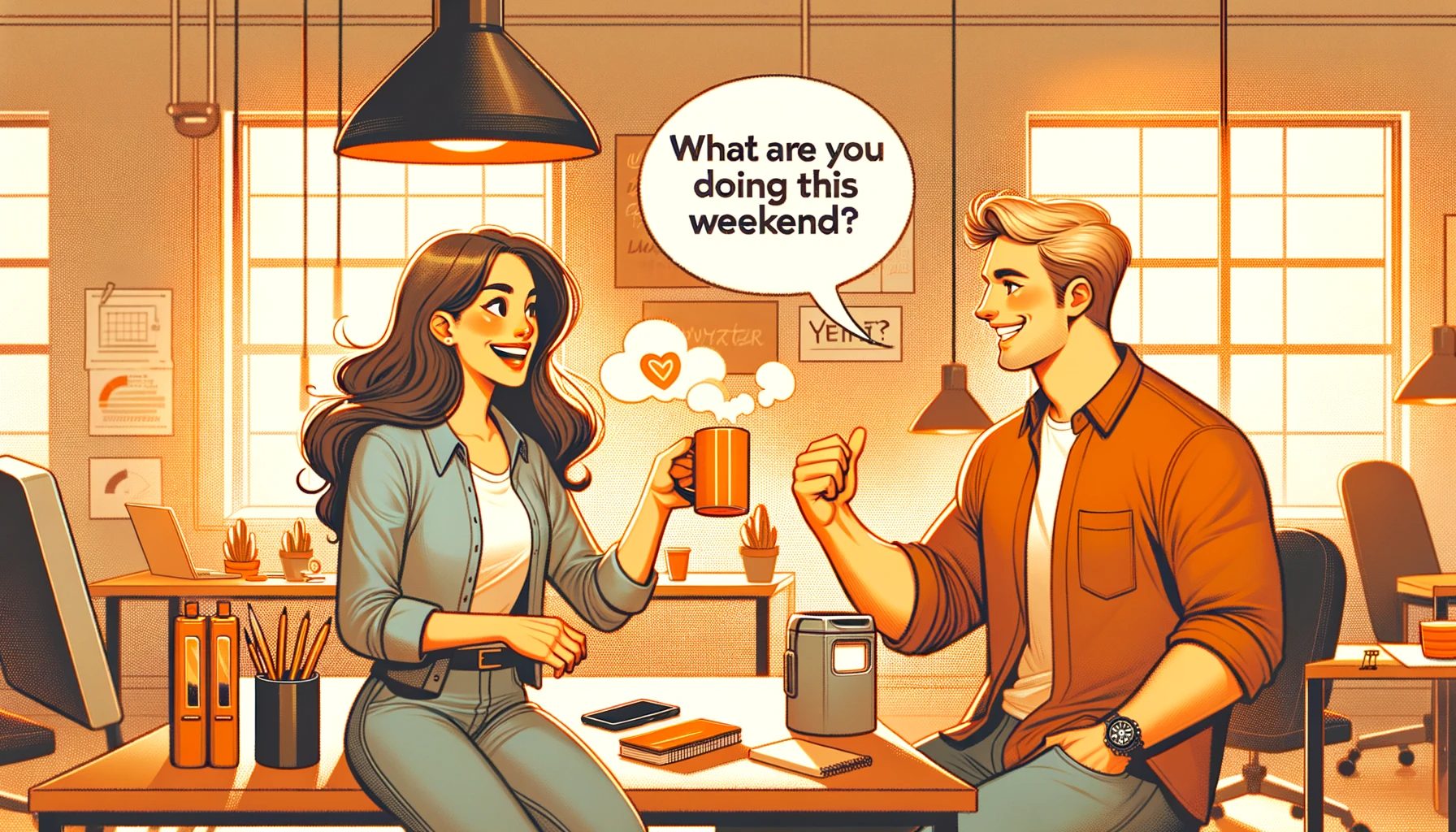 Flirty Response To "What Are You Doing This Weekend?"