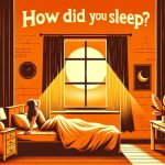how did you sleep answer